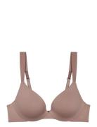 Body Make-Up Illusion Wp Ex Lingerie Bras & Tops T-shirt Bras Beige Tr...