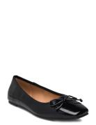 Biarose Karré Ballet Flat Faux Leather Ballerinasko Ballerinaer Black ...