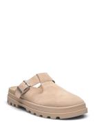 Dunelite Pyla Sde Slippers Hjemmesko Beige Palladium