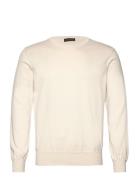 Valter Roundneck Designers Sweatshirts & Hoodies Sweatshirts Cream Osc...