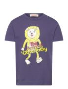 Rooster Kid T-Shirt Deep Blue Tops T-Kortærmet Skjorte Blue THE ANIMAL...