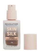 Revolution Makeup Skin Silk Serum Foundation F15 Foundation Makeup Rev...