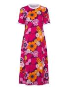 Melissa Dress Dresses T-shirt Dresses Pink Jumperfabriken