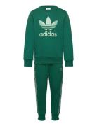 Trefoil Crew Se Sport Sweatsuits Green Adidas Originals