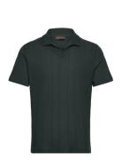 Connor Structured Poloshirt Designers Polos Short-sleeved Green Oscar ...