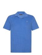 Delon Terry Shirt Designers Polos Short-sleeved Blue Morris