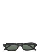 Pilferer Firkantede Solbriller Black Le Specs