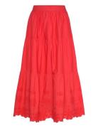 Tolstoi Skirts Knee-length & Midi Skirts Red Desigual