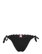 Scallop Cheeky T Swimwear Bikinis Bikini Bottoms Bikini Briefs Black H...