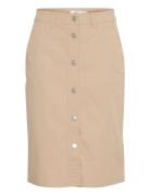 Bydittan Skirt - Skirts Knee-length & Midi Skirts Beige B.young
