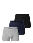 3-Pack Boxer Brief Mixed Color Boxershorts Grey Bread & Boxers