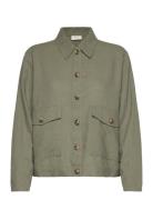 Jacket From Freequent In A Light Linen Material. The Jacket Has Long S...