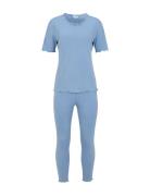 Pyjamas Pyjamas Nattøj Blue Damella Of Sweden