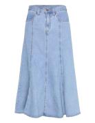Fit And Flare Skirt I Will Skirts Knee-length & Midi Skirts Blue Levi'...