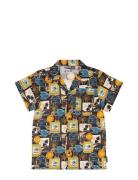 Tnd Lacanau Palm Tops Shirts Short-sleeved Shirts Multi/patterned TUMB...