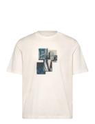 T-Shirt Tops T-Kortærmet Skjorte White Armani Exchange