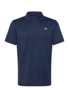 Adi Prf Lc Polo Sport Polos Short-sleeved Navy Adidas Golf