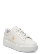 Platform Court Sneaker Low-top Sneakers White Tommy Hilfiger