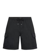 Cotton Ripstop Cargo Shorts Bottoms Shorts Cargo Shorts Black Mads Nør...
