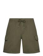 Cotton Ripstop Cargo Shorts Bottoms Shorts Cargo Shorts Green Mads Nør...