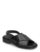 Carly Flade Sandaler Black Pavement