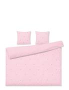Daisy Bed Linen 200X220 Cm Pink/Red Dk Home Textiles Bedtextiles Bed S...