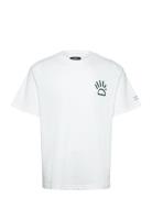 Michael Organic T-Shirt Tops T-Kortærmet Skjorte White Clean Cut Copen...