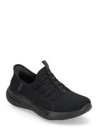 Women Relaxed Fit Sport Ballet Chic Low-top Sneakers Black Skechers