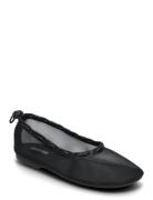 Gill Mesh Black Ballet Flats Ballerinasko Ballerinaer Black ALOHAS