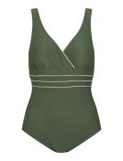 Samos Swimsuit Badedragt Badetøj Green Missya