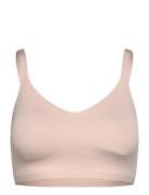 Seamless Bra Lingerie Bras & Tops Soft Bras Bralette Beige Missya