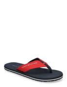 Hilfiger Nyc Beach Sandal Klipklapper Sandaler Red Tommy Hilfiger