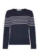 Carrie Sweater Designers Knitwear Jumpers Navy BUSNEL