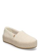Valencia Shoes Flat Loafers Cream TOMS