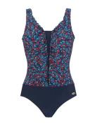 Swimsuit Jennifer Badedragt Badetøj Multi/patterned Damella Of Sweden