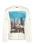 Dugot Designers T-Langærmet Skjorte White HUGO