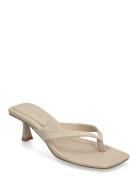 Amorino Heeled Sandals Sandal Med Hæl Silver Steve Madden