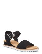 Women Desert Kiss Serendipitous Sandal Med Hæl Black Skechers
