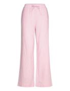 Pants From Freequent In A Light Linen Material With A Striped Print. T...