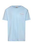 Gant Sailing Gaphic T-Shirt Tops T-Kortærmet Skjorte Blue GANT