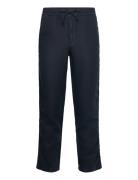 Merchant Linen Pant Bottoms Trousers Linen Trousers Navy Superdry