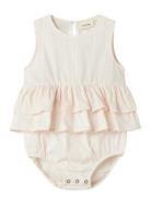 Nbfhazelle Sl Suit Lil Bodies Sleeveless Bodies Pink Lil'Atelier