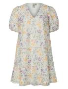 Yasleanna Ss Dress S. - Show Kort Kjole White YAS