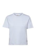 Tessa Tshirt Tops T-shirts & Tops Short-sleeved Blue BUSNEL