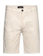Milano Twill Shorts Bottoms Shorts Chinos Shorts Beige Clean Cut Copen...