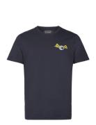 T-Shirt Eye Navy Von Dutch Tops T-Kortærmet Skjorte Black Von Dutch