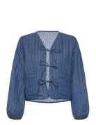Lori Jacket Outerwear Jackets Light-summer Jacket Blue Noella
