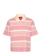 Alaniscras Blouse Tops T-shirts & Tops Polos Pink Cras
