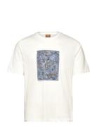 Mmgriver Sun Tee Tops T-Kortærmet Skjorte White Mos Mosh Gallery
