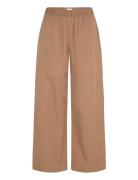 Jessie Trousers Designers Trousers Wide Leg Brown Stylein